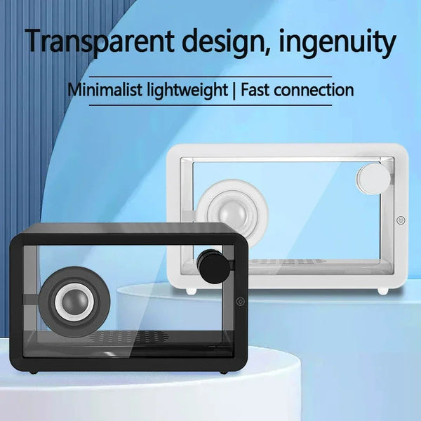 ClearSound Glass Ambient Bluetooth Speaker