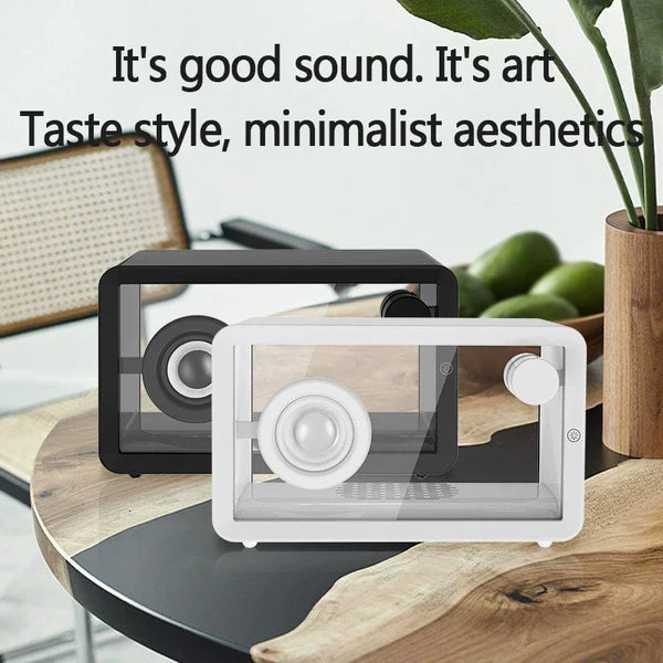 ClearSound Glass Ambient Bluetooth Speaker
